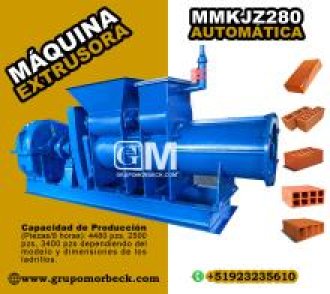 MAQUINA EXTRUSORA FABRICAR LADRILLOS DE ARCILLA